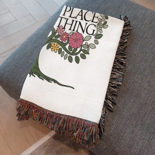Personalized 100% Cotton Woven Blanket (You Are My Sunshine My Happy Place My Everything) - Image 5