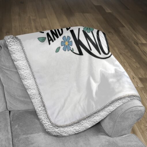 Personalized Sherpa Blanket (You Are Brave Radiant And Resilient And Loved More Than You Know) - Image 28