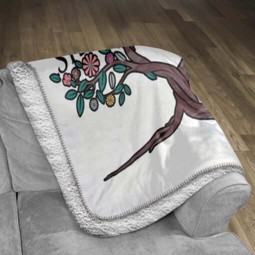 Personalized Sherpa Blanket (Through Laughter And Tears Our Love Remains Steadfast And True) - Image 3