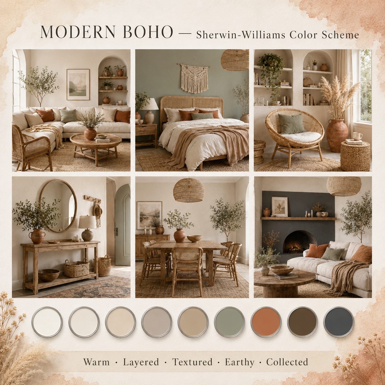 Modern Boho Interior Design Guide + Style Planner (Digital Download) - Image 4