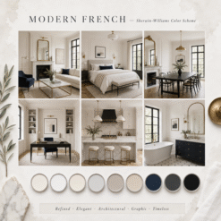 Alternative view of Modern French Interior Design Guide + Style Planner (Digital Download)