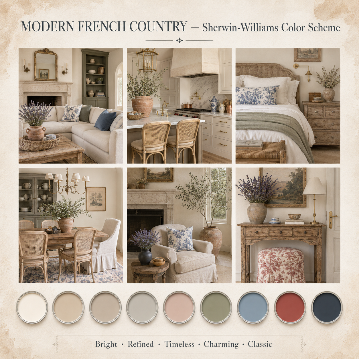 Modern French Country Interior Design Guide + Style Planner (Digital Download) - Image 2