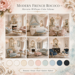 Alternative view of Modern French Rococo Interior Design Guide + Style Planner (Digital Download)