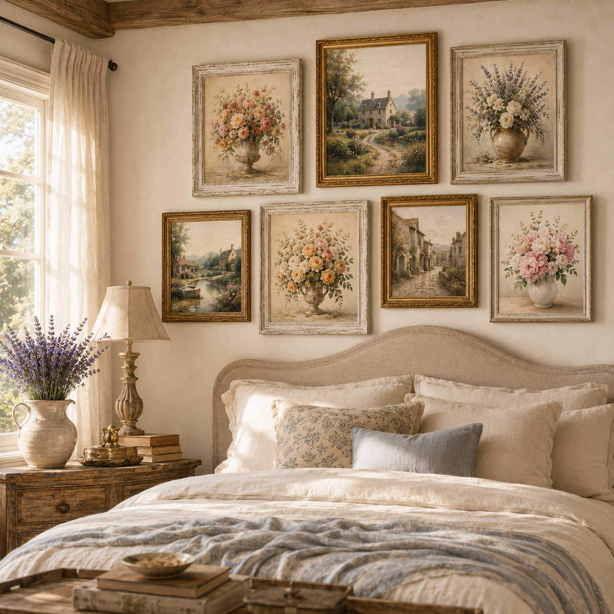 French Country Wall Art | Set of 100 Vintage Floral & Pastoral Prints | Printable Digital Download - Image 3