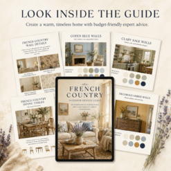 French Country Interior Design Guide + Style Planner (Digital Download)